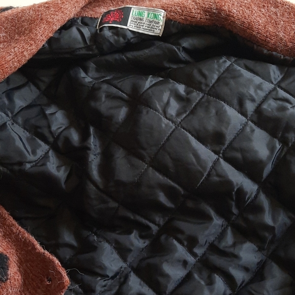 Vintage brown floral knit sweater cardigan small - Picture 12 of 12